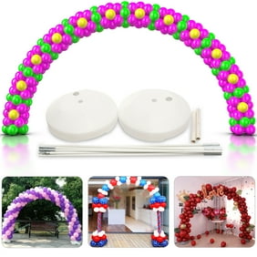 Large Balloon Arch Set Column Stand Base Frame Kit Birthday Decor Christmas A3D3